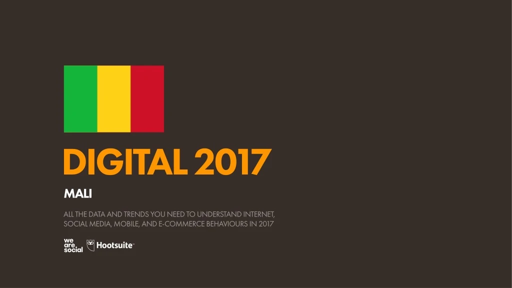 digital 2017 mali