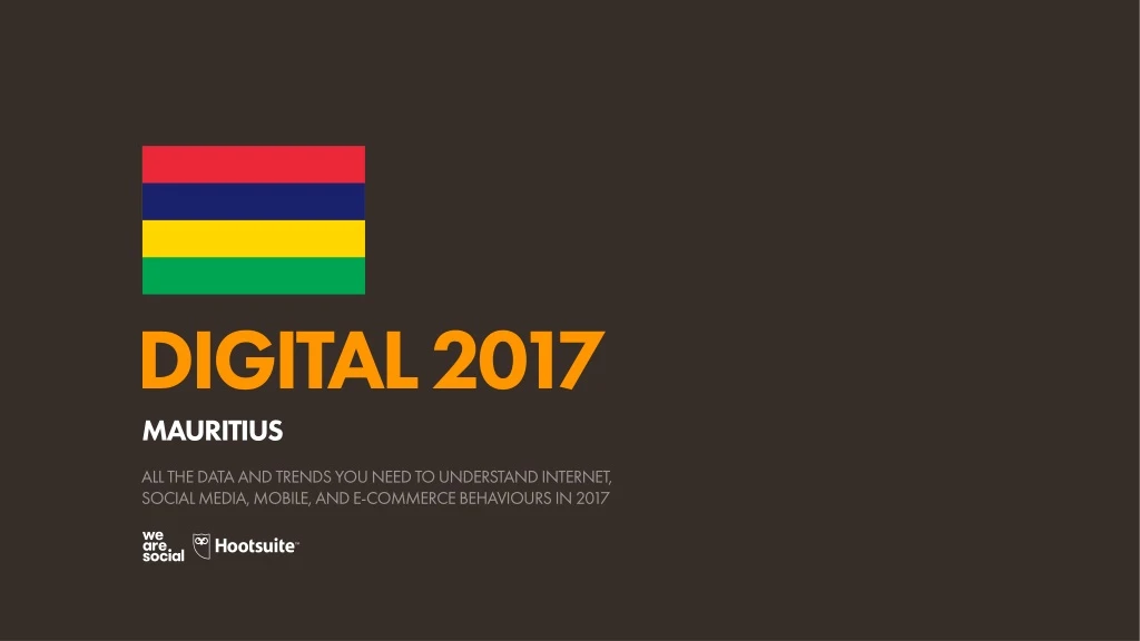 digital 2017 mauritius