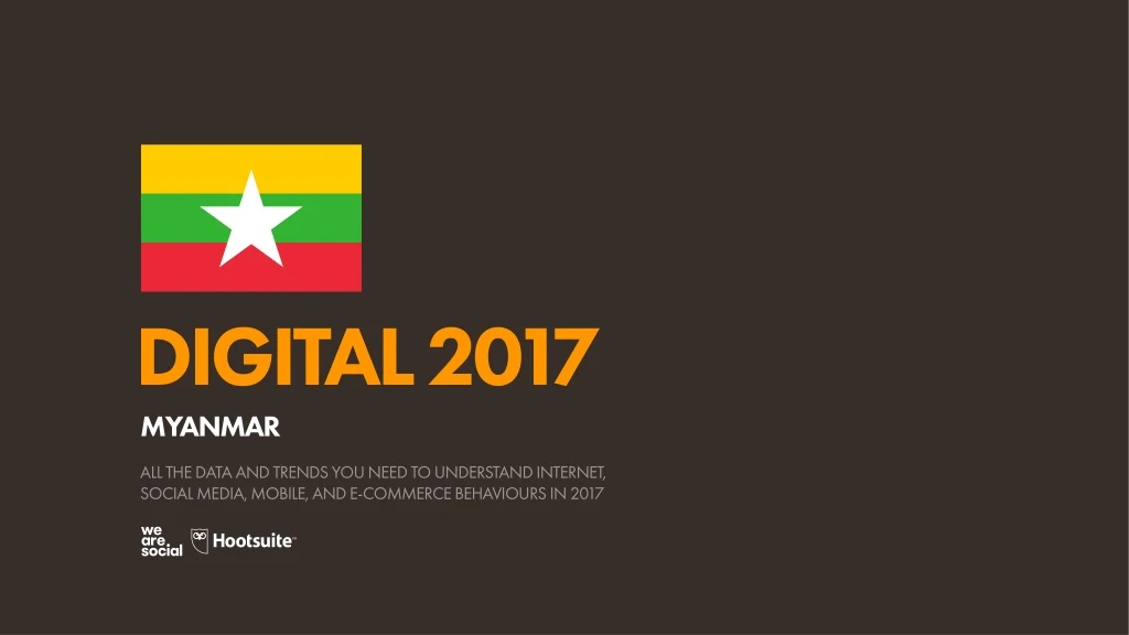 digital 2017 myanmar