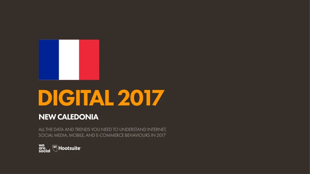 digital 2017 new caledonia