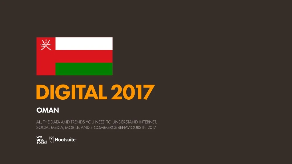 digital 2017 oman