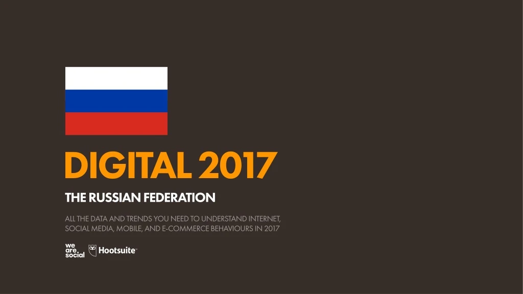 digital 2017 the russian federation