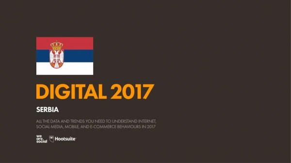 digital 2017 serbia