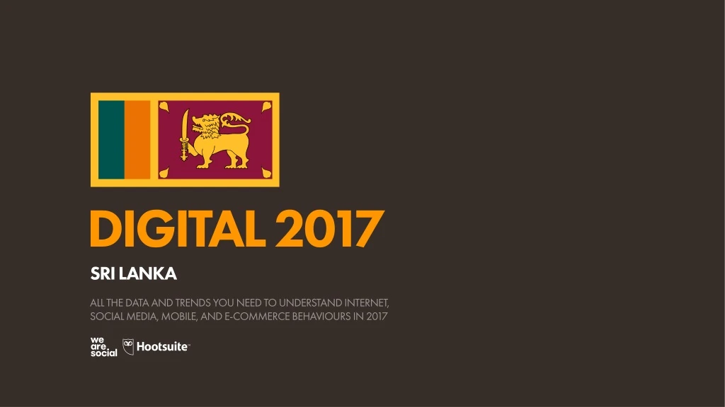 digital 2017 sri lanka