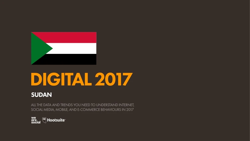 digital 2017 sudan