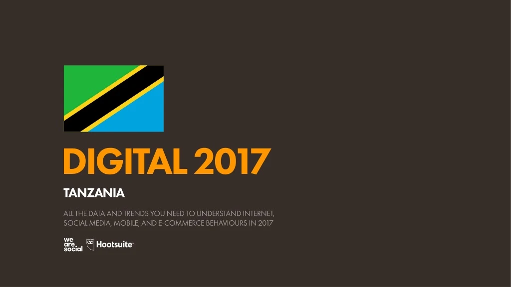 digital 2017 tanzania