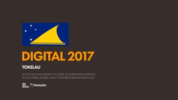 Digital 2017 Tokelau (January 2017)