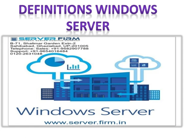 Definitions Windows Server