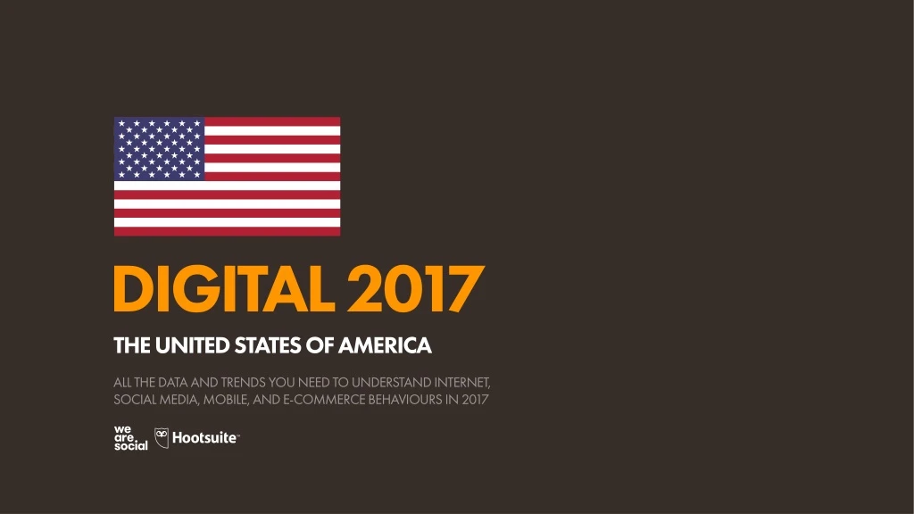 digital 2017 the united states of america