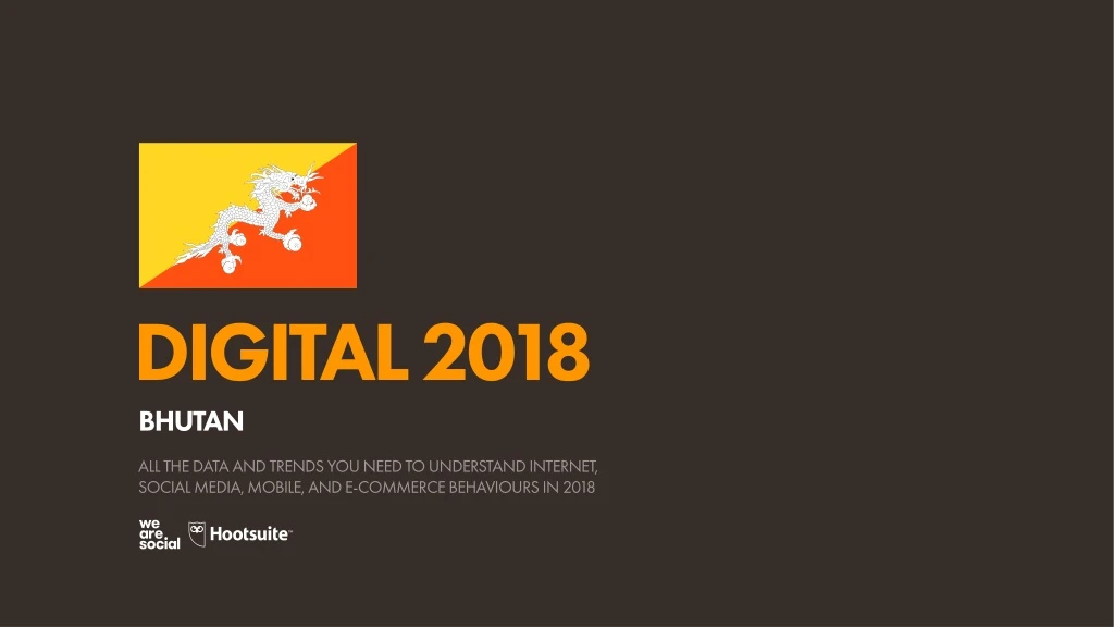 digital 2018 bhutan