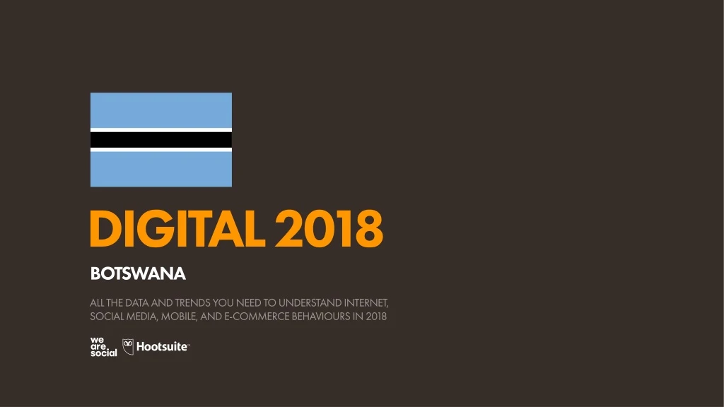 digital 2018 botswana