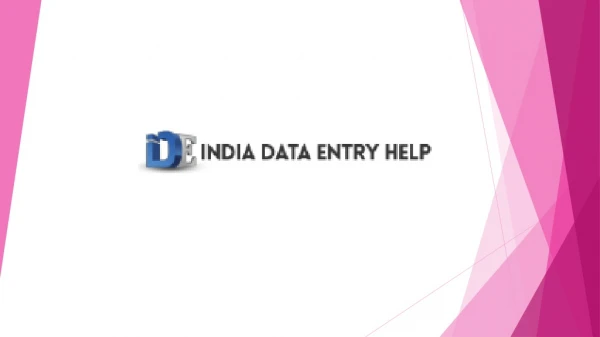 Data Entry Services