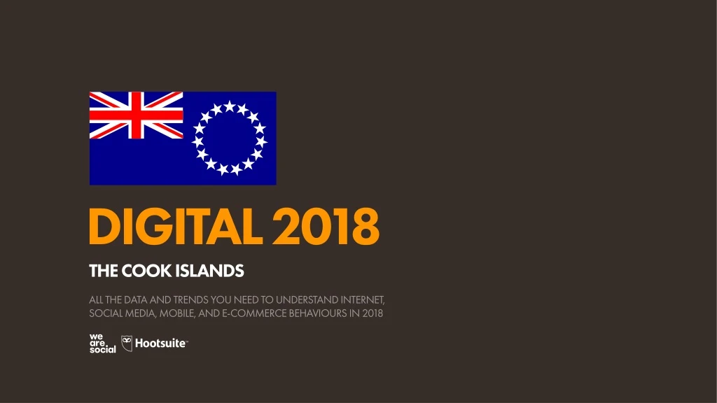 digital 2018 the cook islands