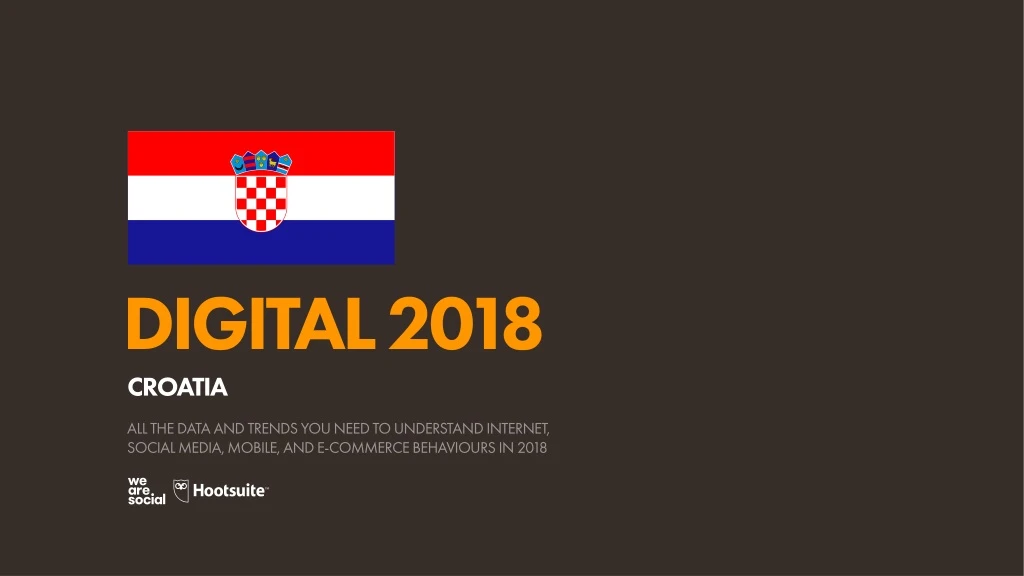digital 2018 croatia