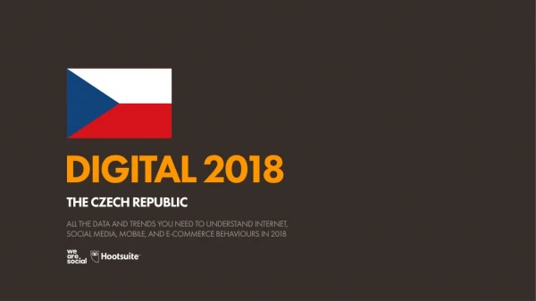 digital 2018 the czech republic