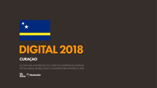 Digital 2018 Curacao (January 2018)