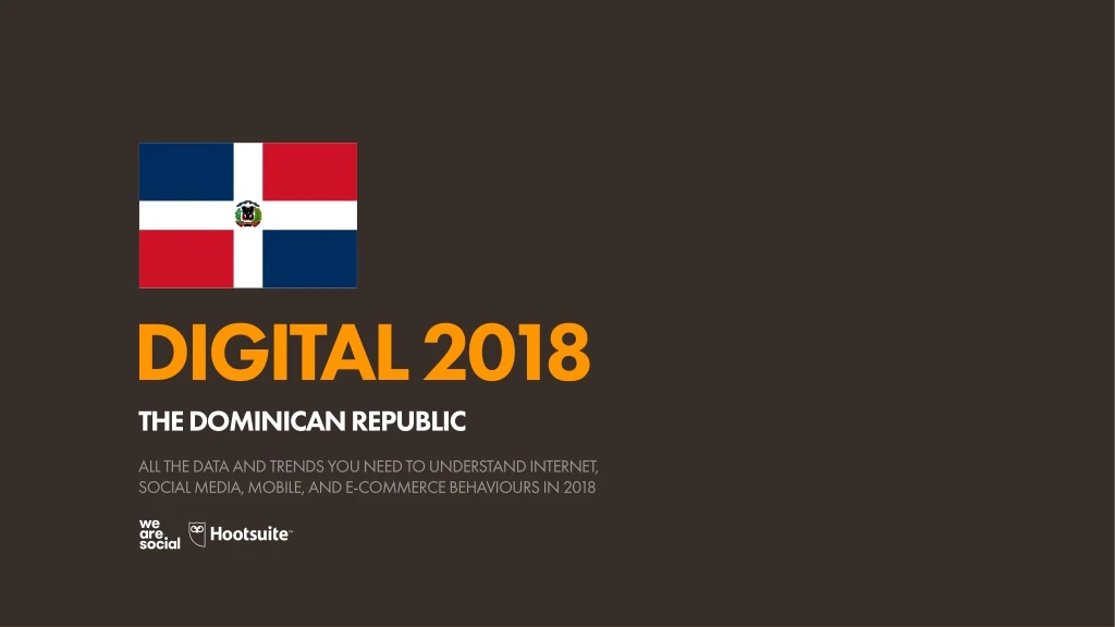digital 2018 the dominican republic