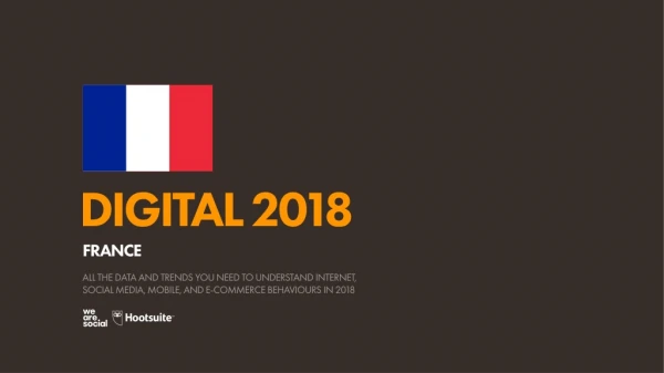 Digital 2018 France (January 2018)
