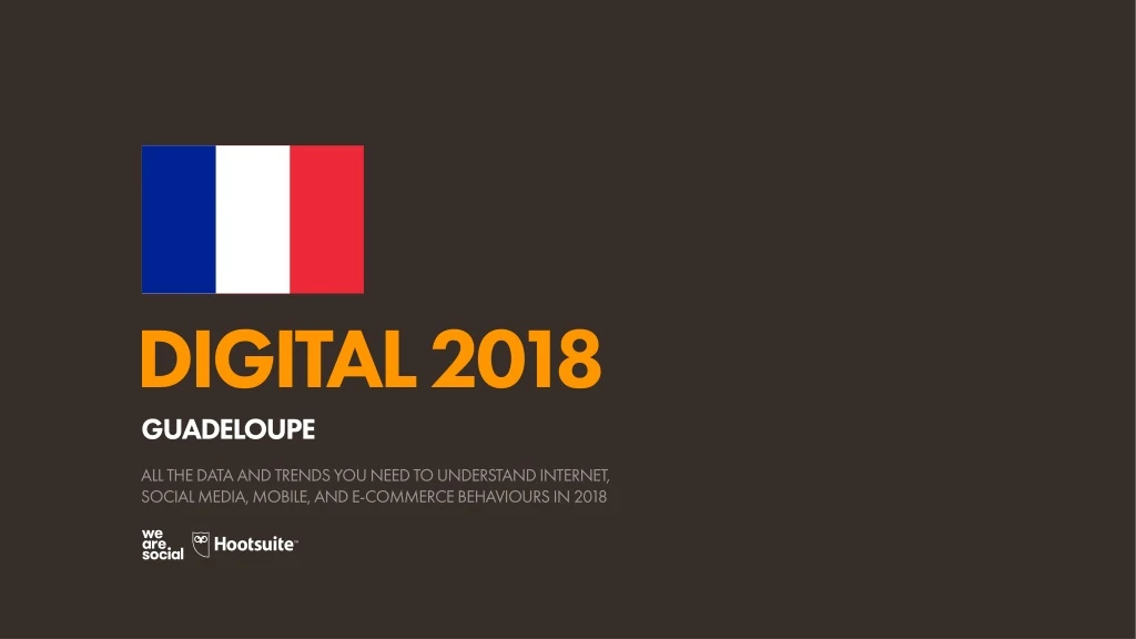 digital 2018 guadeloupe