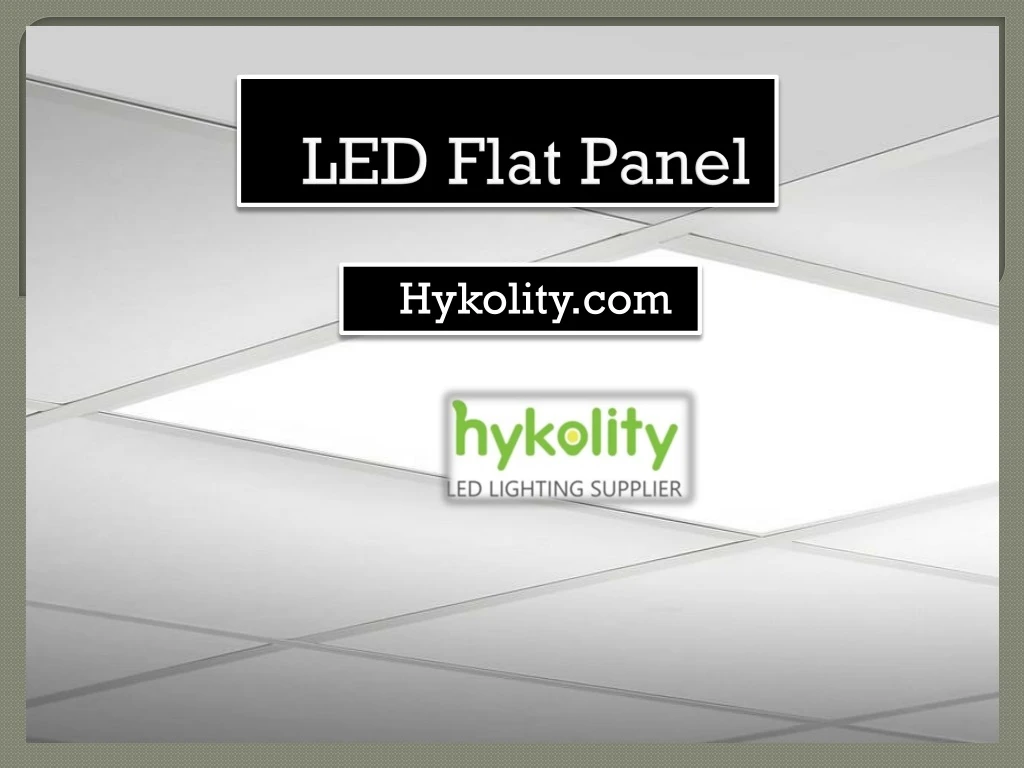 led flat panel