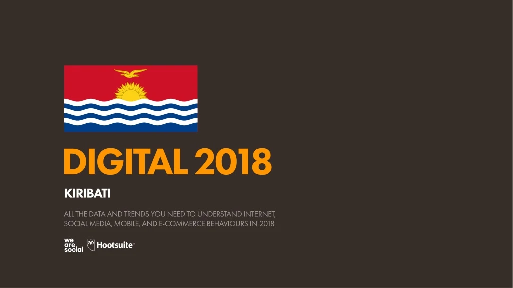 digital 2018 kiribati