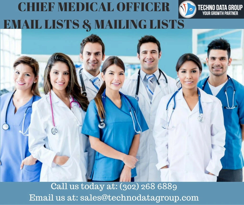 chief medical officer email lists mailing lists