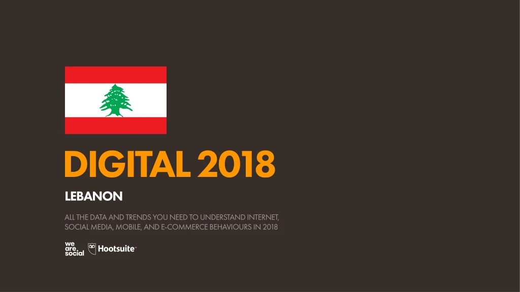 digital 2018 lebanon