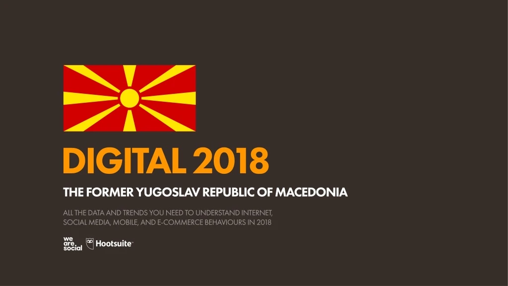 digital 2018 the former yugoslav republic