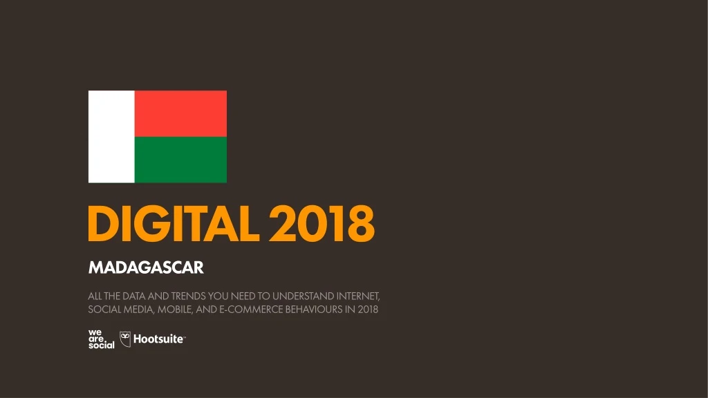 digital 2018 madagascar