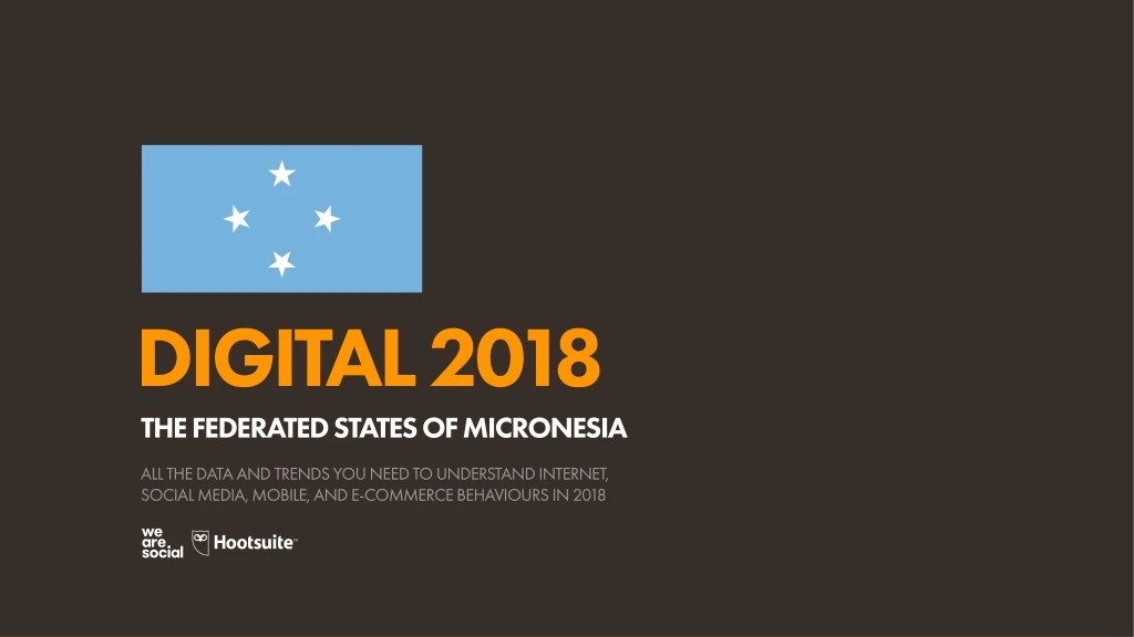 digital 2018 the federated states of micronesia