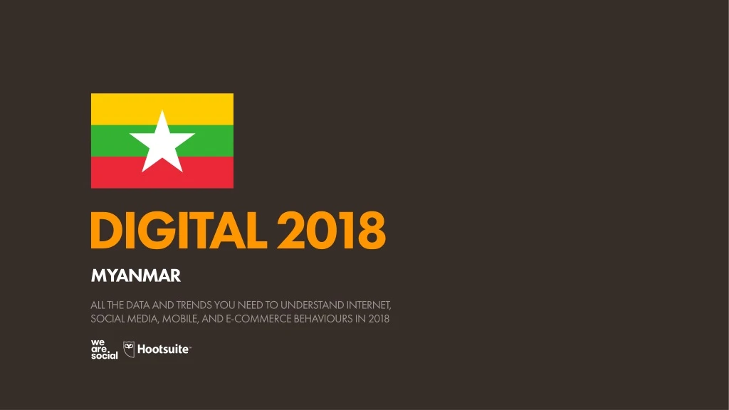 digital 2018 myanmar