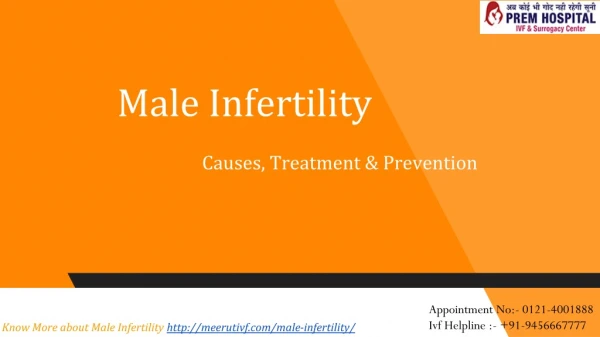 Male Infertility Treatment center in Meerut