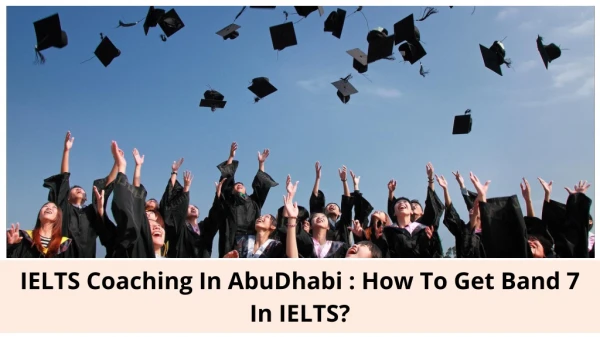IELTS Coaching In AbuDhabi |
