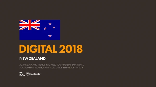 digital 2018 new zealand