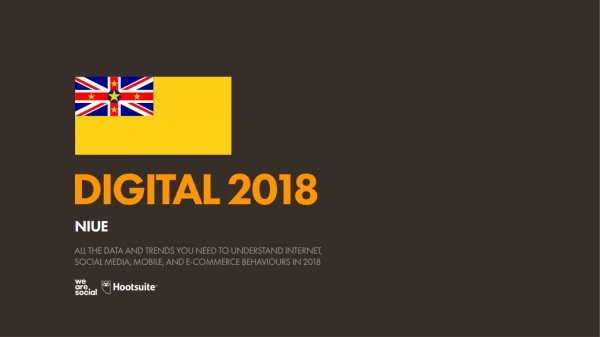 Digital 2018 Niue (January 2018)