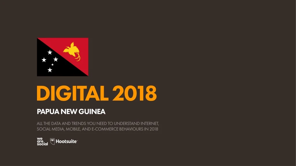 digital 2018 papua new guinea