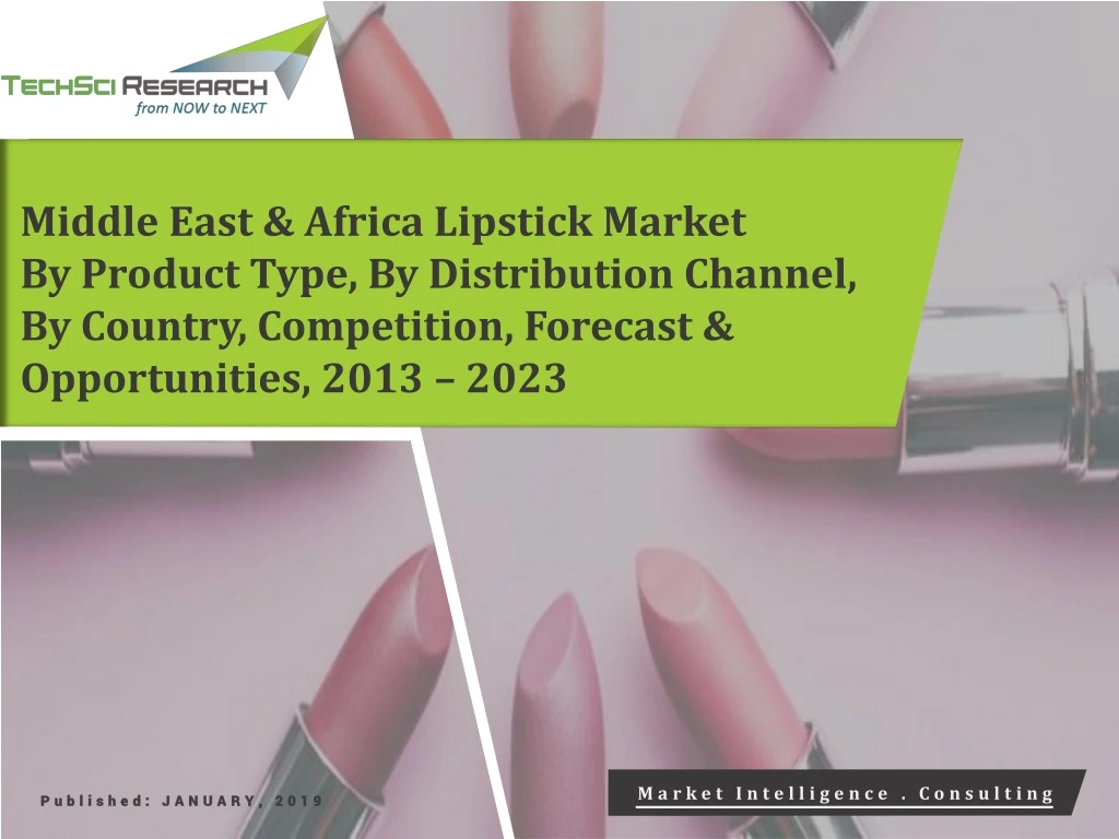 middle east africa lipstick market by product