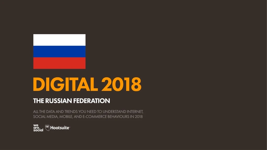 digital 2018 the russian federation