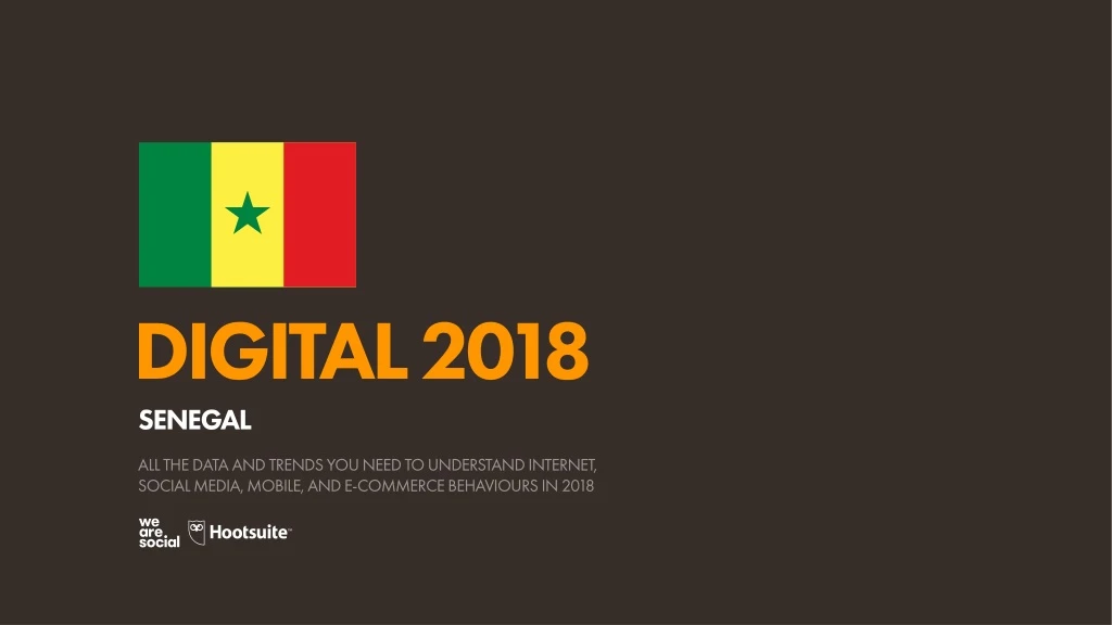 digital 2018 senegal