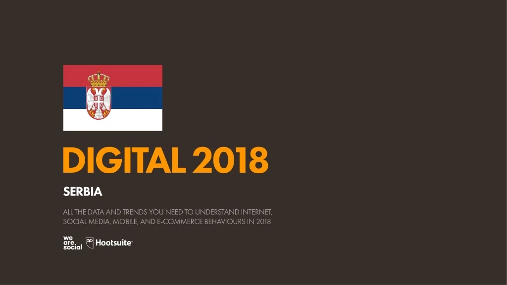 digital 2018 serbia