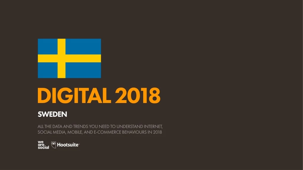 digital 2018 sweden