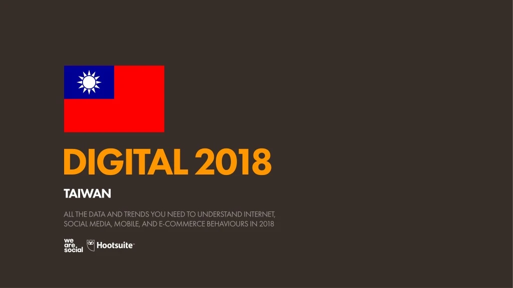 digital 2018 taiwan