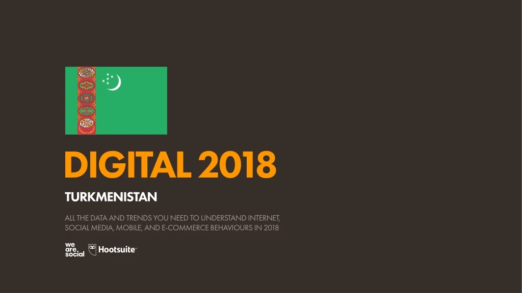 digital 2018 turkmenistan