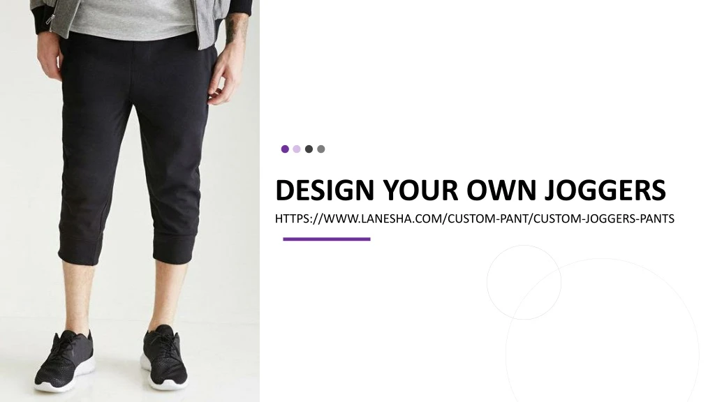 design your own joggers