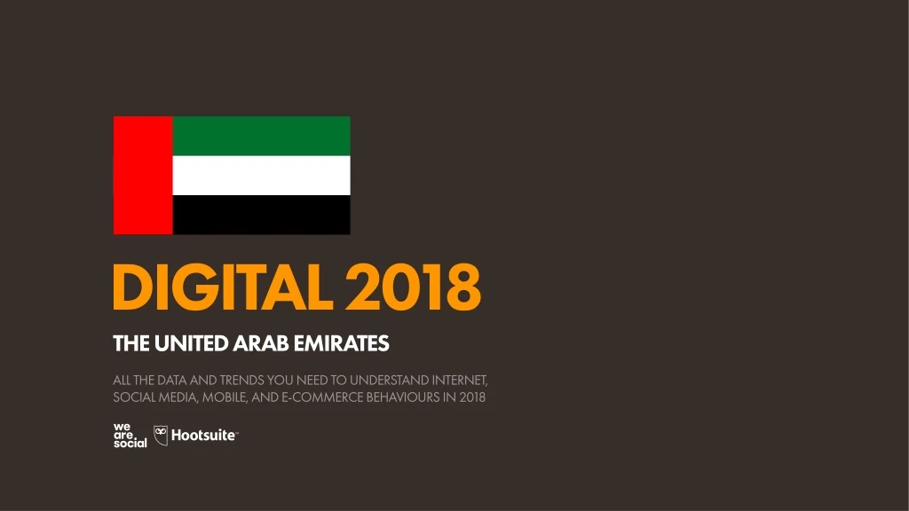 digital 2018 the united arab emirates