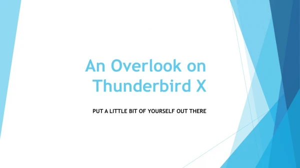 Thunderbird 350X