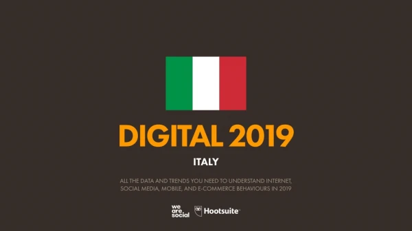 digital 2019 italy