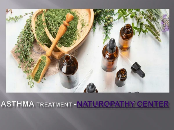 Asthma Treatment - Naturopathy Center