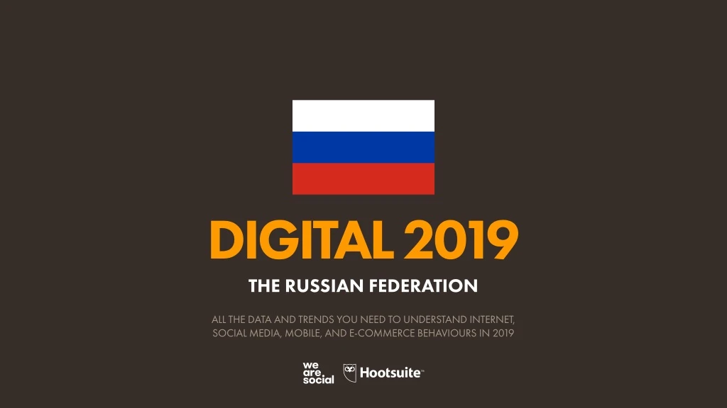 digital 2019 the russian federation