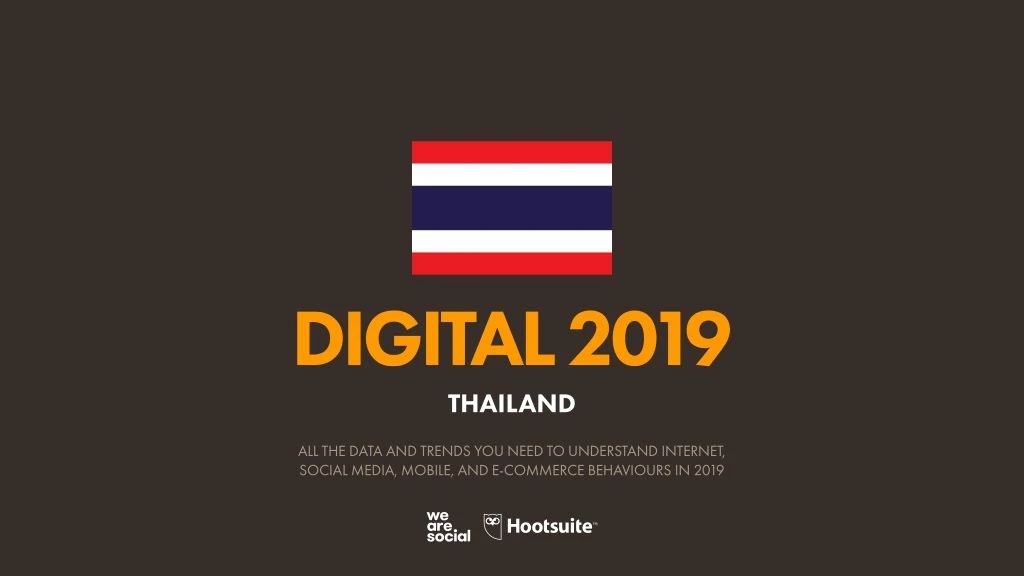 digital 2019 thailand